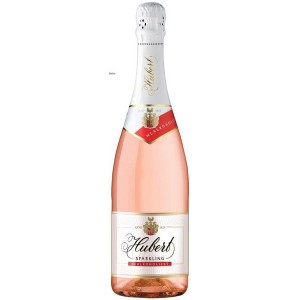 Nealkoholické šampanské Hubert 0,75l rosé